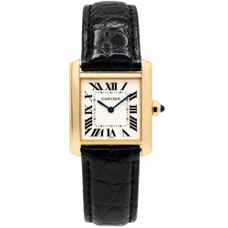 Cartier Tank Francaise 30MM W5000356 18Kt YG Watch